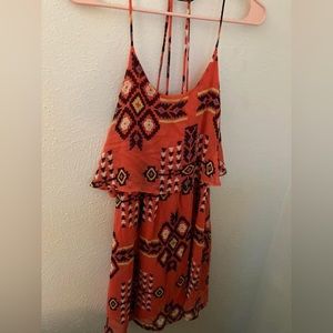 Tribal print dress
